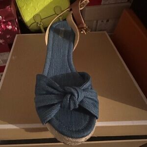 Michael Kors wedge denim